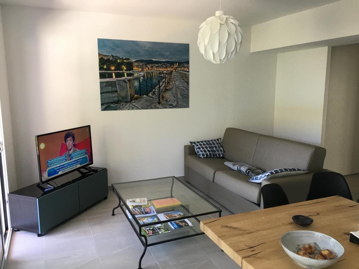 Charmant T2 Hauteurs De Bastia باستيا المظهر الخارجي الصورة